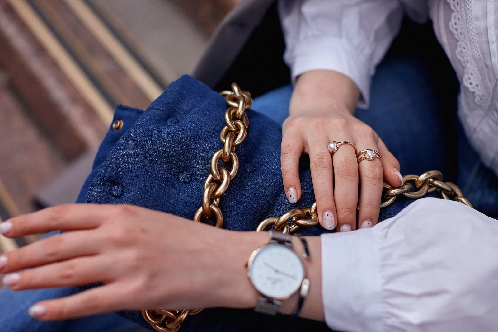 Matching Cuban Link Chain and Bracelet Sets